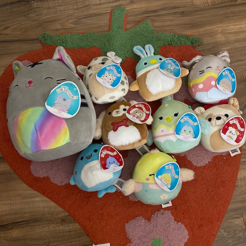 9 new with tags Squishmallows